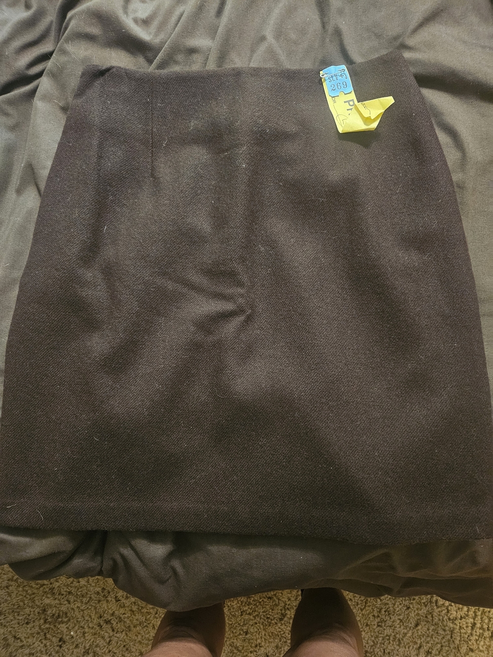 Vintage 100% Wool Ilysa Hart Ltd Skirt